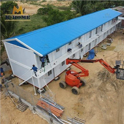 Easy Assemble 20FT Expandable Container House Flat Pack Prefab Cabins for Construction Site